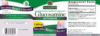 Nature's Answer Glucosamine And Chondroitin 1,350 mg - supplement