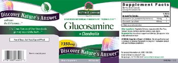Nature's Answer Glucosamine + Chondroitin 1350 mg - supplement