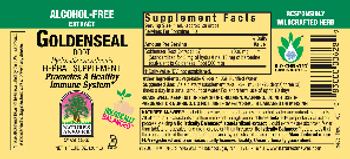 Nature's Answer Goldenseal Root Alcohol-Free - herbal supplement