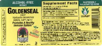 Nature's Answer Goldenseal Root Alcohol-Free - herbal supplement