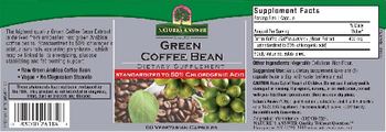 Nature's Answer Green Coffee Bean - supplement