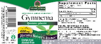 Nature's Answer Gymnema 600 mg - herbal supplement