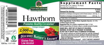 Nature's Answer Hawthorn - herbal supplement