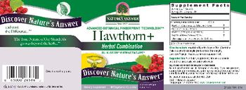 Nature's Answer Hawthorn + - supplement