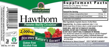 Nature's Answer Hawthorn Alcohol-Free - herbal supplement