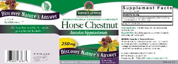 Nature's Answer Horse Chestnut 250 mg - supplement