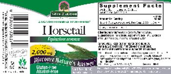 Nature's Answer Horsetail 2,000 mg Alcohol-Free - herbal supplement