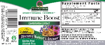 Nature's Answer Immune Boost Alcohol-Free - herbal supplement