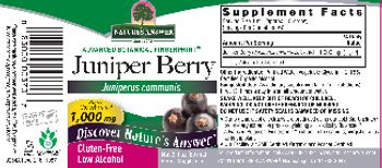Nature's Answer Juniper Berry 1,000 mg - herbal supplement