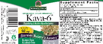 Nature's Answer Kava-6 - supplement
