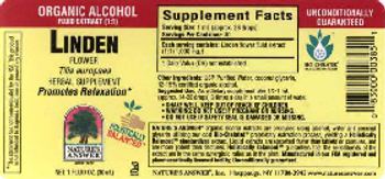 Nature's Answer Linden Flower - herbal supplement