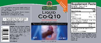 Nature's Answer Liquid Co-Q10 Natural Tangerine Flavored - supplement