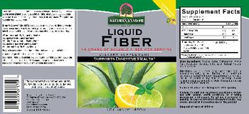 Nature's Answer Liquid Fiber Lemon-Lime Flavored - supplement