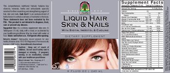 Nature's Answer Liquid Hair Skin & Nails With Biotin, Inositol & Choline - supplement