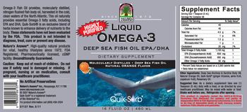 Nature's Answer Liquid Omega-3 - supplement