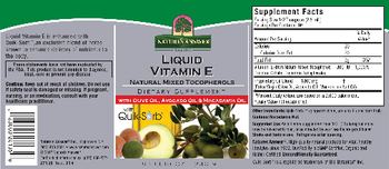 Nature's Answer Liquid Vitamin E - supplement