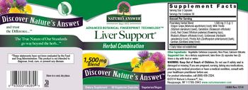 Nature's Answer Liver Support - supplement