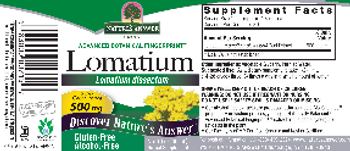 Nature's Answer Lomatium 500 mg - herbal supplement