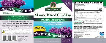 Nature's Answer Marine Based Cal-Mag 500/250 mg - supplement
