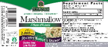 Nature's Answer Marshmallow 2,000 mg - herbal supplement