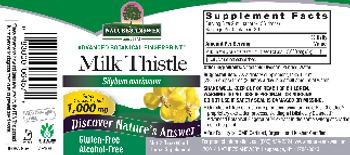 Nature's Answer Milk Thistle 1,000 mg Alcohol-Free - herbal supplement