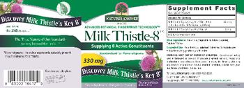 Nature's Answer Milk Thistle-8 330 mg - supplement