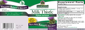 Nature's Answer Milk Thistle - supplement