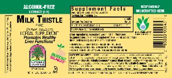 Nature's Answer Milk Thistle Seed Alcohol-Free - herbal supplement