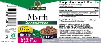 Nature's Answer Myrrh - herbal supplement