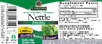 Nature's Answer Nettle 2,000 mg Alcohol-Free - herbal supplement