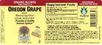 Nature's Answer Oregon Grape Root - herbal supplement