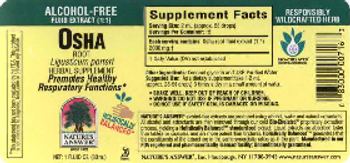 Nature's Answer Osha Root - herbal supplement