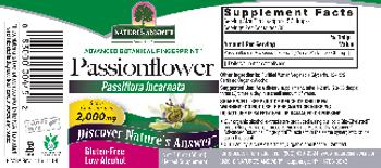Nature's Answer Passionflower 2,000 mg - herbal supplement