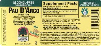 Nature's Answer Pau d'Arco Inner Bark Alcohol-Free - herbal supplement