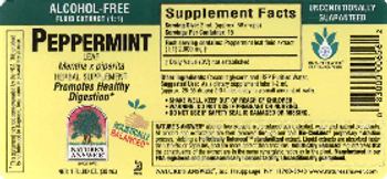 Nature's Answer Peppermint Leaf Alcohol-Free - herbal supplement