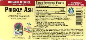 Nature's Answer Prickly Ash Bark - herbal supplement