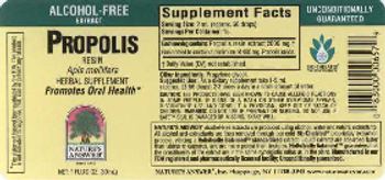 Nature's Answer Propolis Resin - herbal supplement