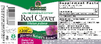 Nature's Answer Red Clover 2,000 mg - herbal supplement