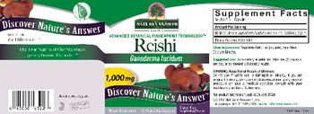 Nature's Answer Reishi 1,000 mg - supplement