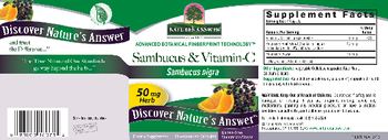 Nature's Answer Sambucus & Vitamin-C - supplement