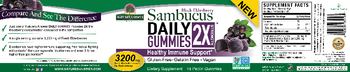 Nature's Answer Sambucus Black Elderberry Daily Gummies - supplement