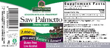 Nature's Answer Saw Palmetto 2,000 mg - herbal supplement