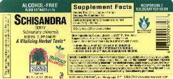 Nature's Answer Schisandra Berry - herbal supplement