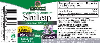 Nature's Answer Skullcap 2,000 mg - herbal supplement