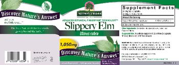 Nature's Answer Slippery Elm 1,050 mg - supplement