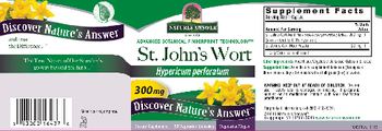 Nature's Answer St. John?s Wort 300 mg - supplement