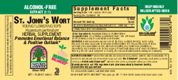 Nature's Answer St. John's Wort Young Flowering Tops Alcohol-Free - herbal supplement