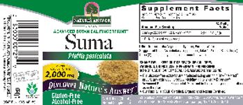Nature's Answer Suma 2,000 mg - herbal supplement