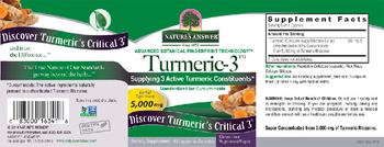 Nature's Answer Turmeric-3 5,000 mg - supplement