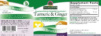 Nature's Answer Turmeric & Ginger - supplement